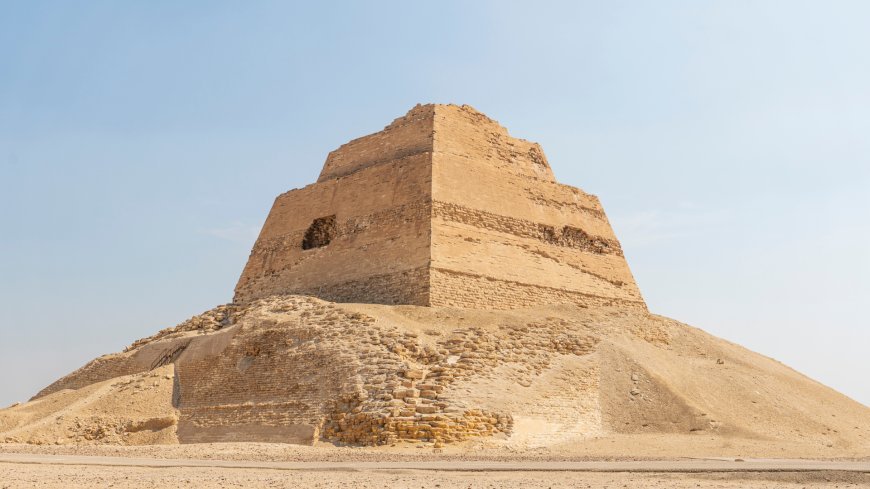 The Pyramid of Meidum, Beni Suef, Egypt